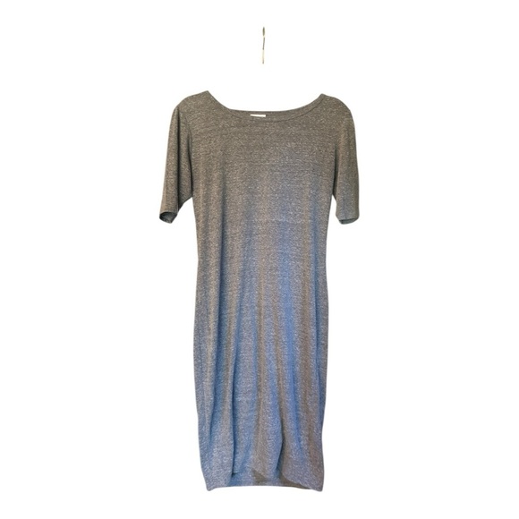 LuLaRoe Grey Julia Dress Size Medium (M) - Picture 1 of 6
